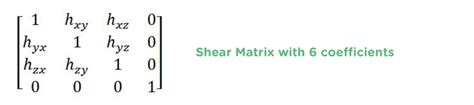 Image result for Shear Matrix