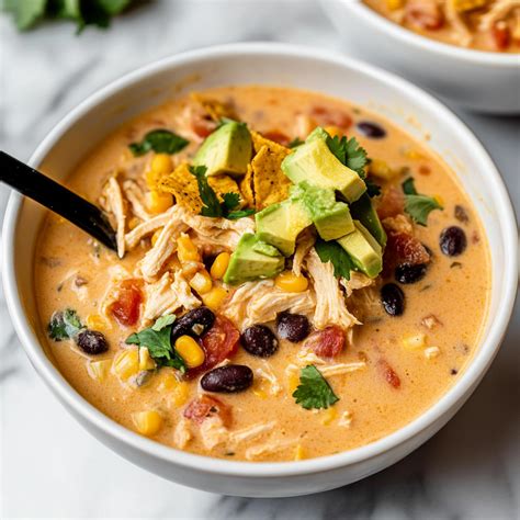 Chicken Taco Soup - The Ultimate Easy & Flavorful Tex-Mex Soup - The ...