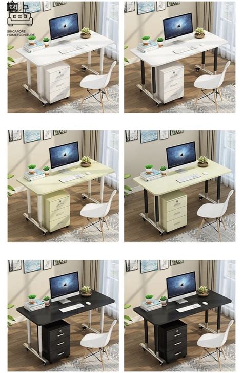Computer Table On Wheels 的图像结果