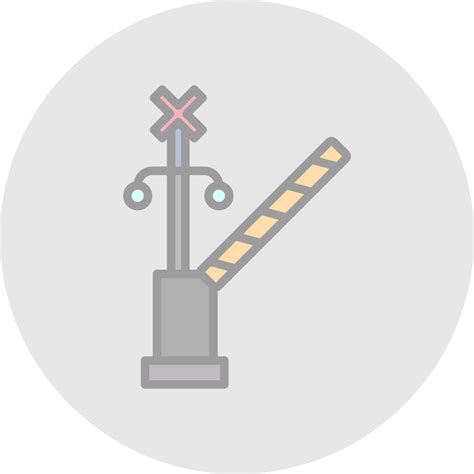 Image result for Level Crossing Icon