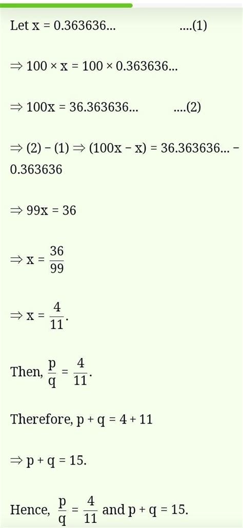 If A = 0.36363636.... & B = 0.63636363.... then what is the value of 1 ...