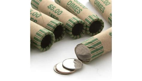 How Many Coins in a Roll? U.S. Coin Rolls Count & Value Chart