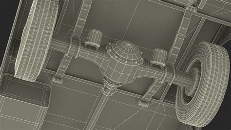 1963 Studebaker ZIP Van Old Rigged 3D model | 3D Molier International