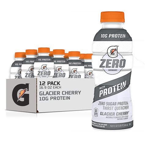 Gatorade Zero With Protein 10g Whey Protein Isolate Zero Sugar ...