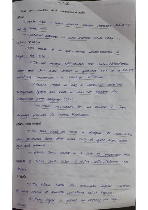 Unit 5 BDA - Comprehensive Notes on HBase and Pig Latin Data Models ...
