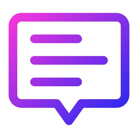Comment Generic Gradient icon | Freepik