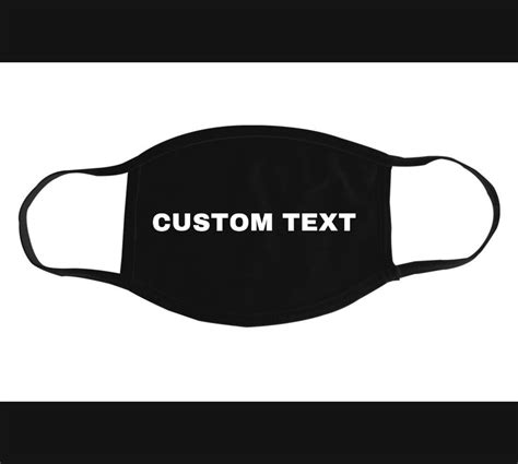 Image result for Custom Face Mask Logo