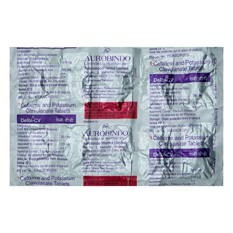 Delbi-CV Tablet | Uses, Side Effects, Price | Apollo Pharmacy