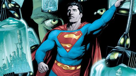 Brainiac's Battle: HD Superman Wallpaper by Gary Frank