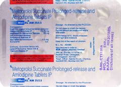 Met Xl Am 25/2.5mg Strip Of 20 Tablets: Uses, Side Effects, Price ...