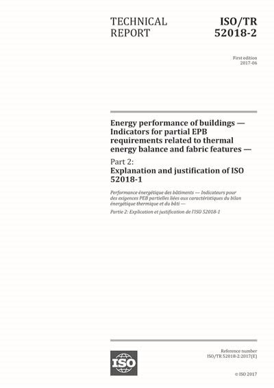 ISO/TR 52018-2:2017 - Energy performance of buildings - Indicators for ...