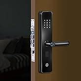 Yale YDM 4109 Roller Latch Smart Door Lock with Biometric, Pin ...