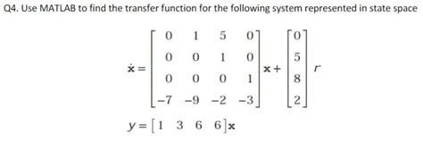 Image result for Transfer Function From a Matrix MATLAB