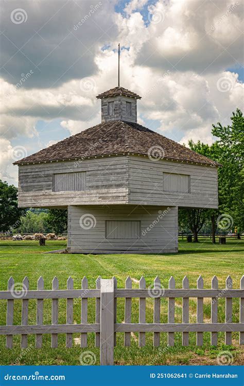 Old Fort Crawford, Prairie Du Chien, Wisconsin Stock Image - Image of ...