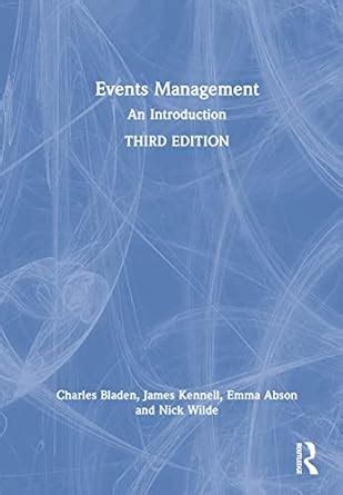 Buy Events Management: An Introduction Book Online at Low Prices in ...