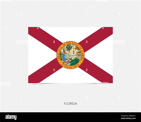 Flag florida button hi-res stock photography and images - Alamy