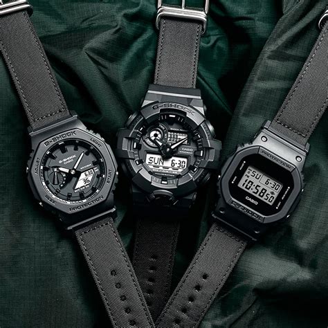 Utility Black Cordura® Watch Strap Series Collection | G-SHOCK | CASIO