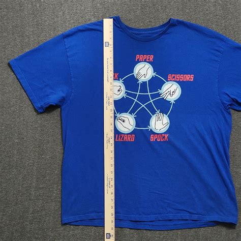 Big Bang Theory Rock Paper Scissors Lizard Spock T-sh… - Gem