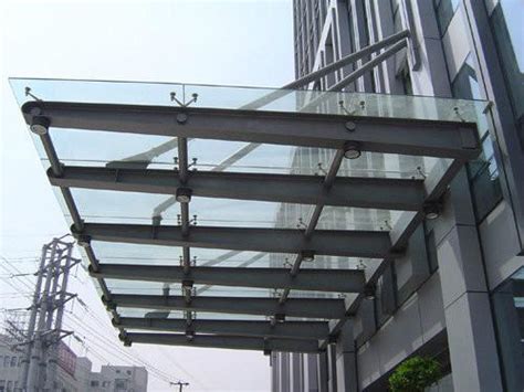 钢结构玻璃雨搭安装方法 汽车晴雨挡应该如何安装,行业资讯-中玻网