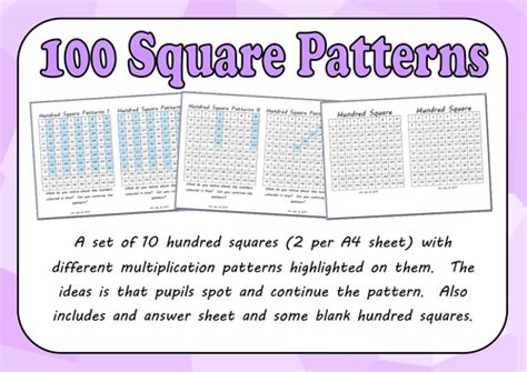 100 Square Patterns 的图像结果