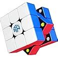 Lotfancy Gan 356 M 3X3 Magnetic Speed Cube, Stickerless Puzzle Cube ...
