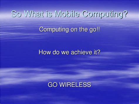 Image result for Mobile Computing in Simple Words