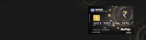 Apply for Rupay India Debit Card by Kotak Mahindra Bank