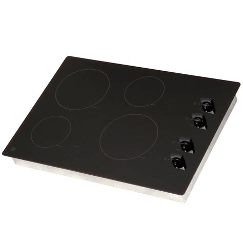 Buy 30 in. Radiant Electric Cooktop in Black with 4 Elements including ...