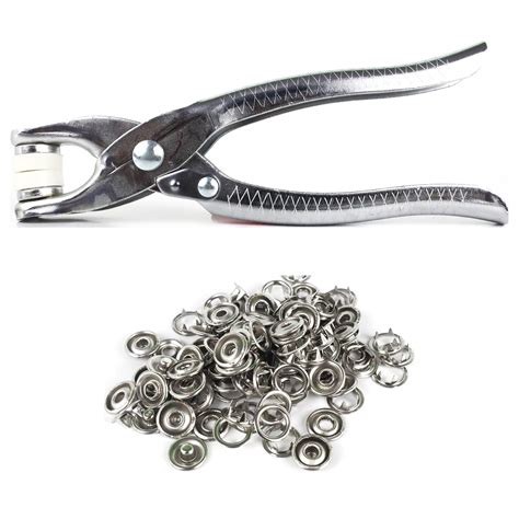 Nexgen Trends Snap Ring Button Plier for Clothing Sewing & Crafting ...