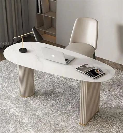 Image result for Rounded Computer Desk