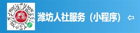 潍坊人社通：潍坊市人力资源和社会保障服务_社保网上服务平台