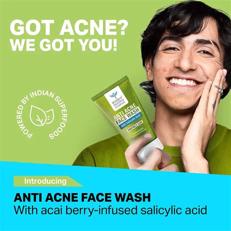 Anti Acne Face Wash, 150g – Bombay Shaving Company