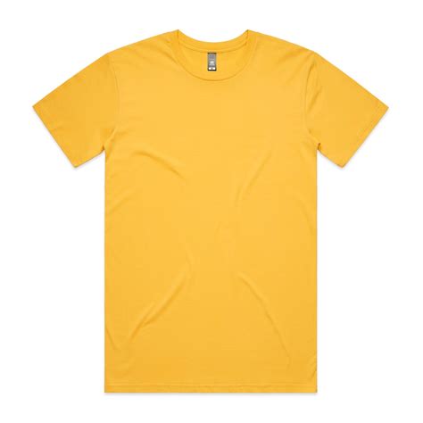 AS Color Staple Tee – Yellow – Tee Shack – T-Shirt Screen Printing
