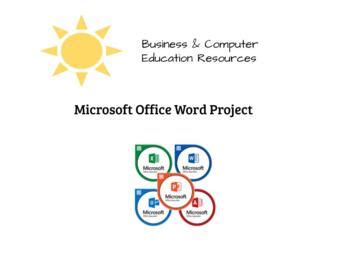 Image result for MS Word Par Computer Project