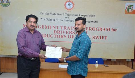 Management Training Program for Driver cum Conductors of KSRTC SWIFT in ...