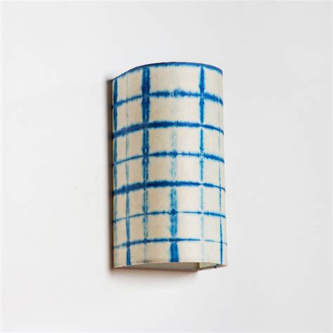Geometric Shibori Tower Wall Lamp – Bonito Studio