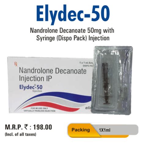 Elydec®-50 Injection Elisa Biotech Pvt Ltd