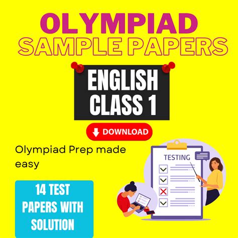 English Olympiad Sample Paper Set- Class 1 (E-copy) – JuniorGurukul
