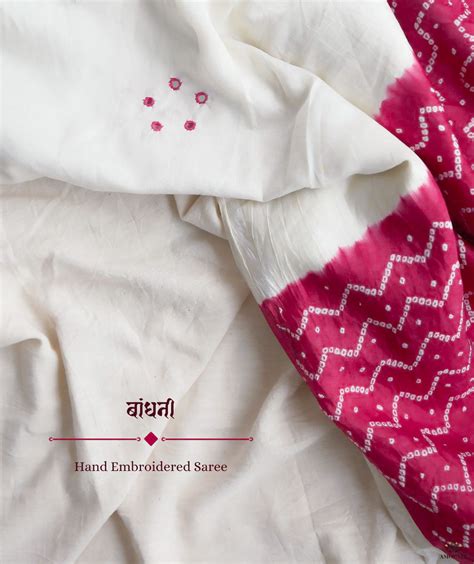 Bandhani saree – AMOUNEE - Handloom & Handicraft
