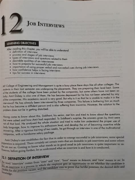 Image result for Example of Job Interview PDF
