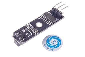 SMAKN TCRT5000 5V Module Black and White Line Tracking Sensor for Smart ...