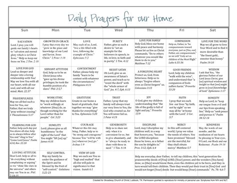 Free Printable Daily Devotions For Youth - Printable Word Searches
