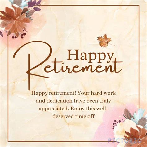 Happy Retirement Message