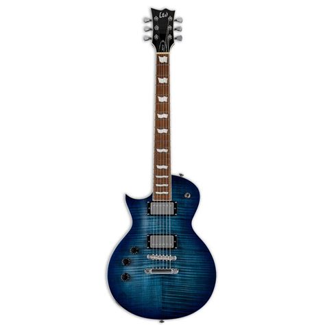 Buy ESP LTD EC-256FM Left Handed 6-String Electric Guitar - Cobalt Blue ...