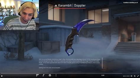 xQc gets $1,500 knife skin in first hour of CS2