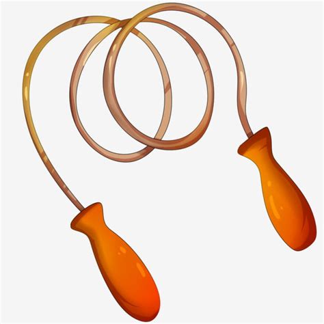 Skipping Rope Clipart Transparent PNG Hd, Rope Skipping Rope Hand Drawn ...
