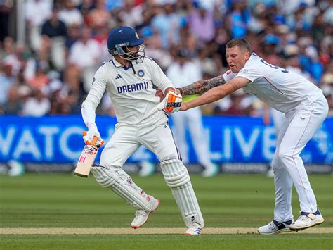 Ravindra Jadeja engages in a heated argument with Brydon Carse