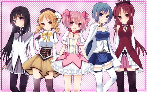 Mahou Shoujo Madoka Magica Characters