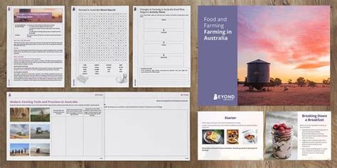 Food and Farming Lesson Pack: Farming in Australia - Twinkl